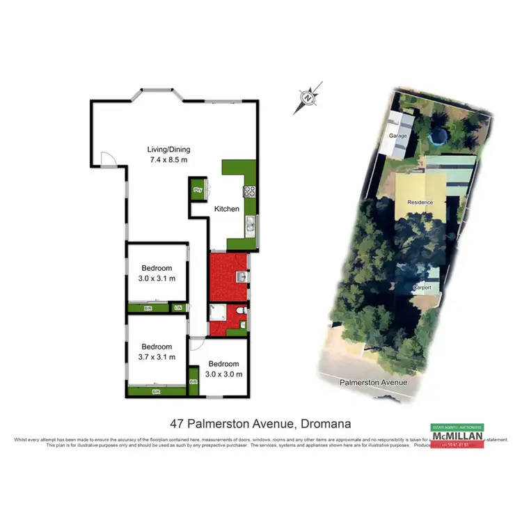 Floorplan of Homely house listing, 47 Palmerston Avenue, Dromana VIC 3936