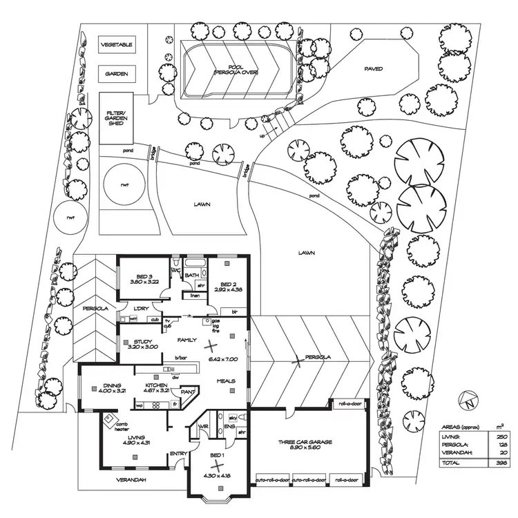Floorplan of Homely house listing, 14 Spring Hill Drive, Golden Grove SA 5125