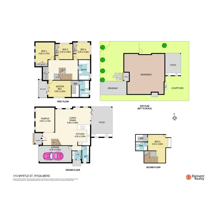 Floorplan of Homely house listing, 13 Myrtle Street, Rydalmere NSW 2116