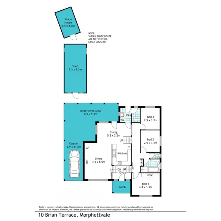 Floorplan of Homely house listing, 10 Brian Tce, Morphett Vale SA 5162