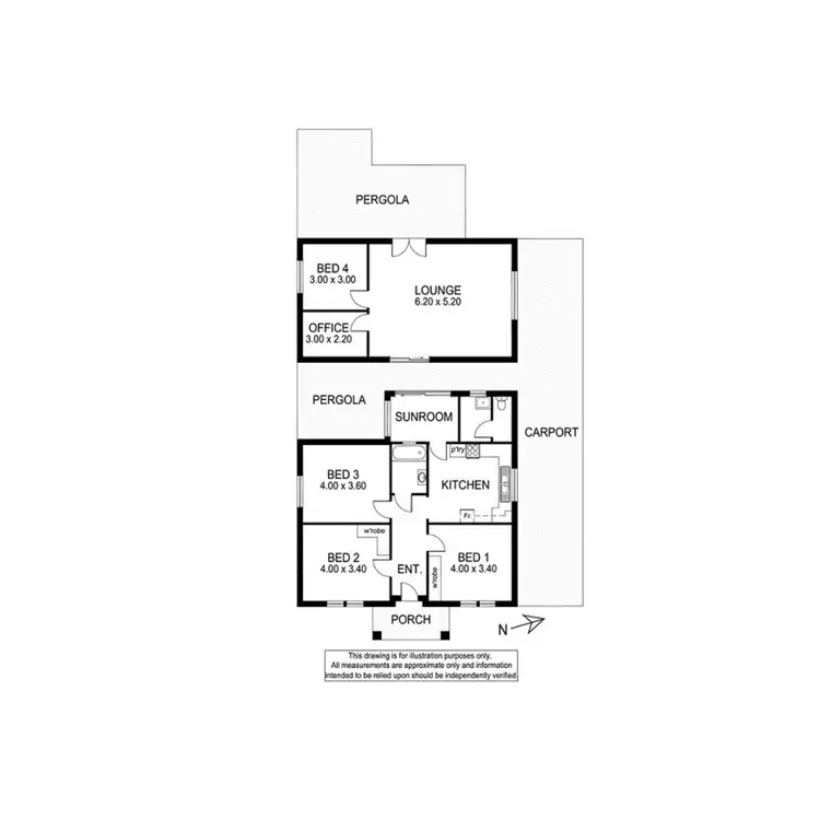 Floorplan of Homely house listing, 76 Bertha Street, Mount Gambier SA 5290