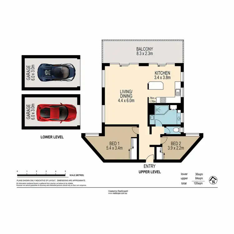 Floorplan of Homely apartment listing, 52/5 Hiron Street, St Lucia QLD 4067