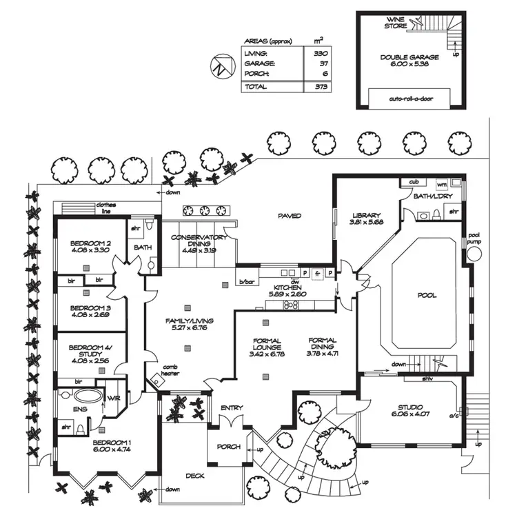 Floorplan of Homely house listing, 179 Waterfall Gully Road, Waterfall Gully SA 5066