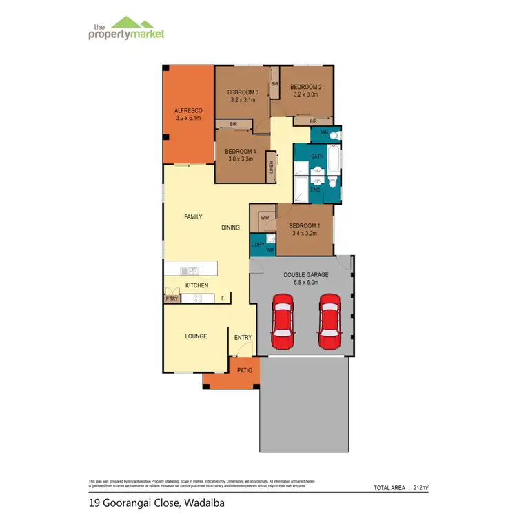 Floorplan of Homely house listing, 19 Goorangai Close, Wadalba NSW 2259