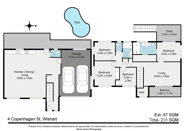 Floorplan of Homely house listing, 4 Copenhagen Street, Wishart QLD 4122