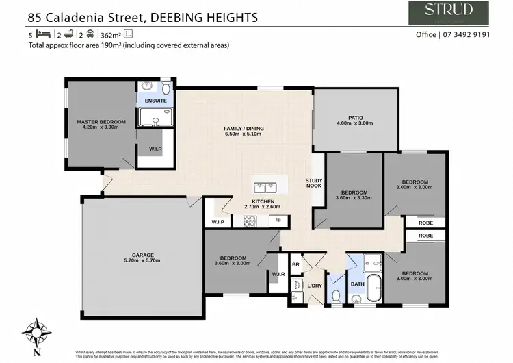 Floorplan of Homely house listing, 85 Caladenia Street, Deebing Heights QLD 4306