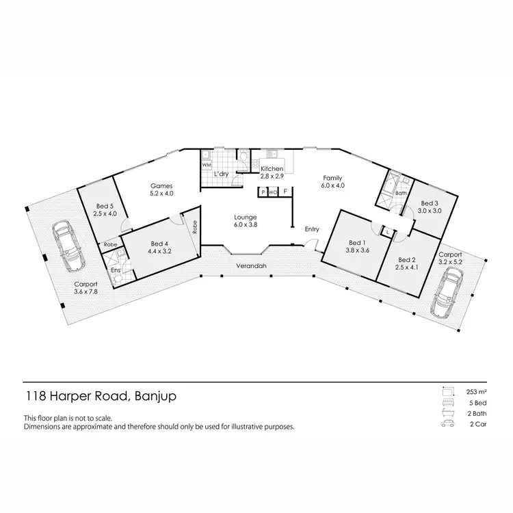 Floorplan of Homely house listing, 118 Harper Road, Banjup WA 6164