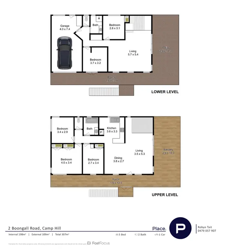 Floorplan of Homely house listing, 2 Boongall Road, Camp Hill QLD 4152