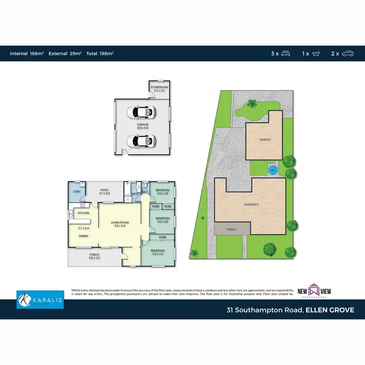 Floorplan of Homely house listing, 31 Southampton Road, Ellen Grove QLD 4078