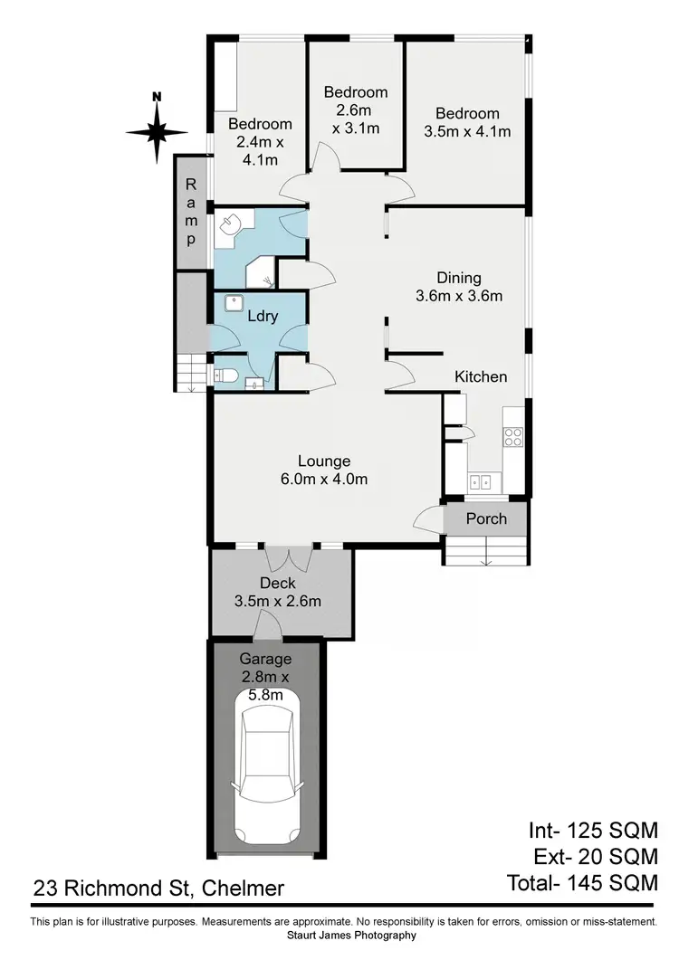Floorplan of Homely house listing, 23 Richmond Street, Chelmer QLD 4068