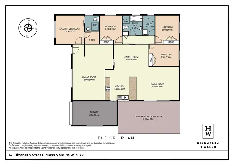Floorplan of Homely house listing, 14 Elizabeth Street, Moss Vale NSW 2577