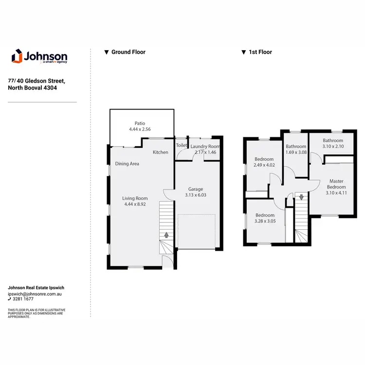 Floorplan of Homely townhouse listing, 77/40-56 Gledson Street, North Booval QLD 4304