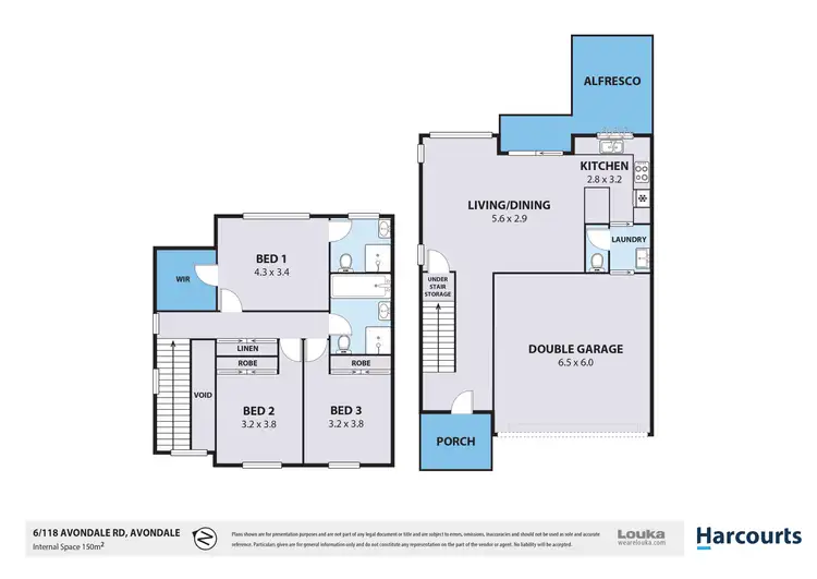 Floorplan of Homely townhouse listing, 6/118 Avondale Road, Avondale NSW 2530