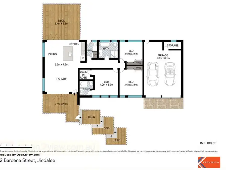 Floorplan of Homely house listing, 2 Bareena Street, Jindalee QLD 4074