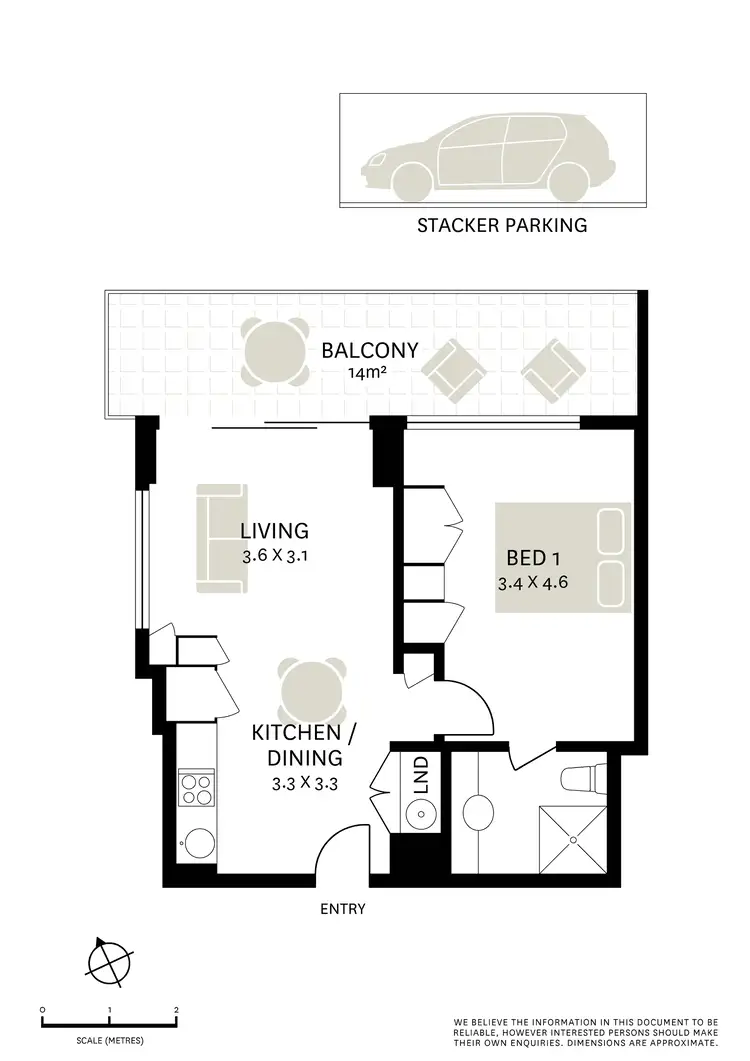 Floorplan of Homely apartment listing, 1001/85-97 New South Head Road, Edgecliff NSW 2027