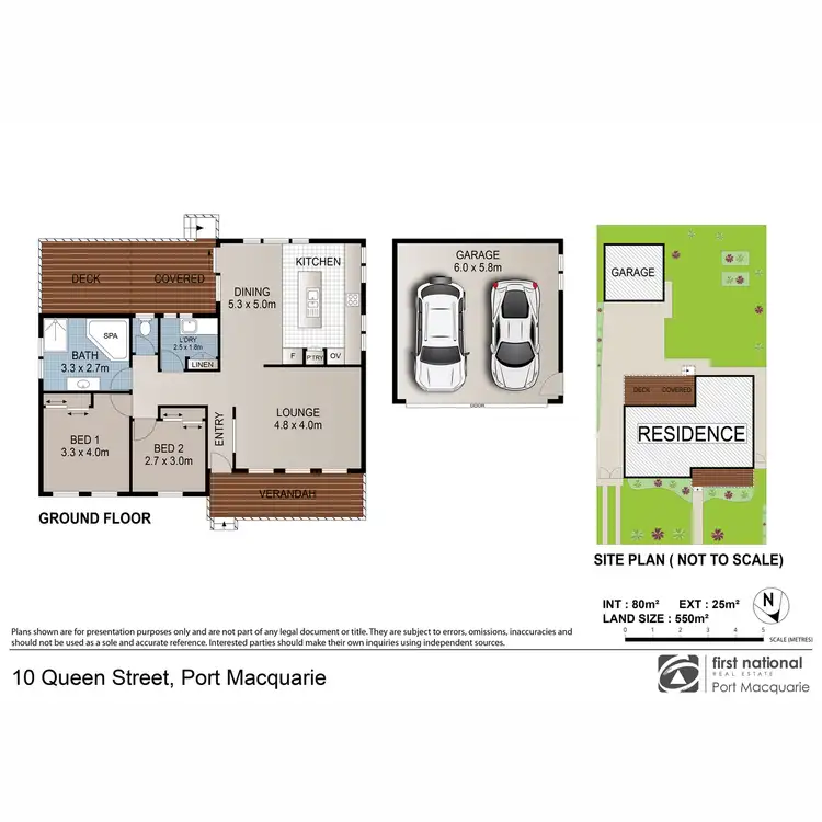 Floorplan of Homely house listing, 10 Queen Street, Port Macquarie NSW 2444