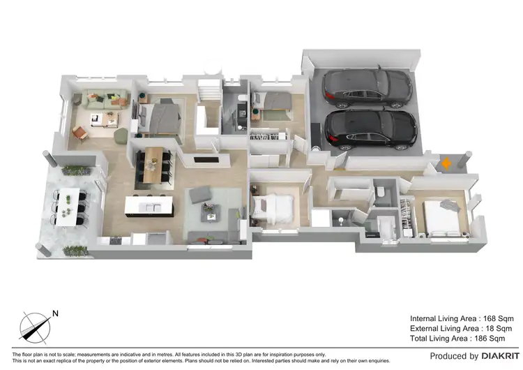 Floorplan of Homely house listing, 22 Wanaka Street, Bahrs Scrub QLD 4207