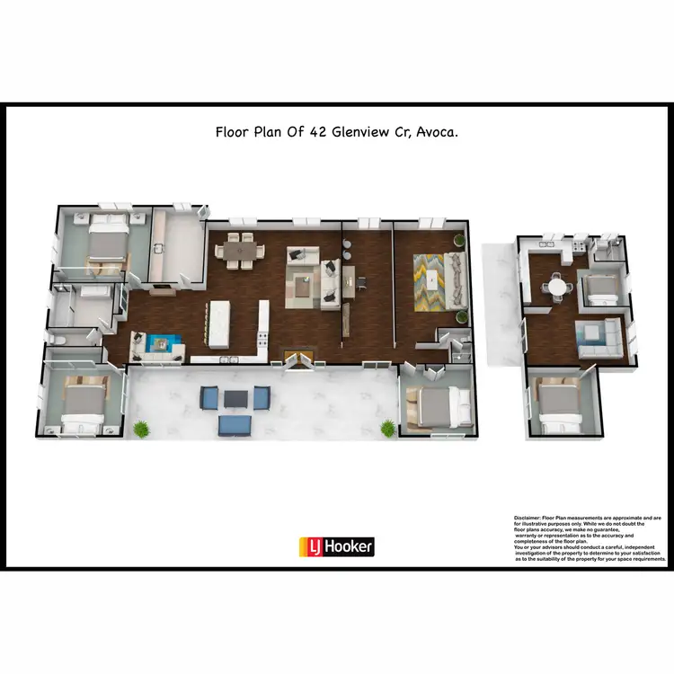 Floorplan of Homely house listing, 42 Glenview Crescent, Avoca QLD 4670