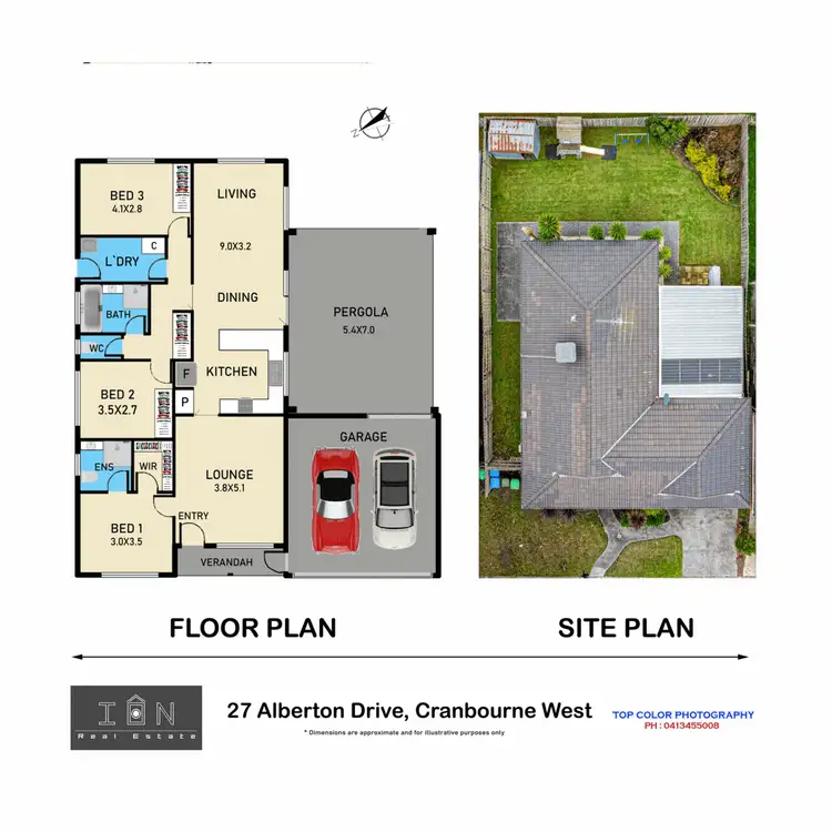 Floorplan of Homely house listing, 27 Alberton Drive, Cranbourne West VIC 3977