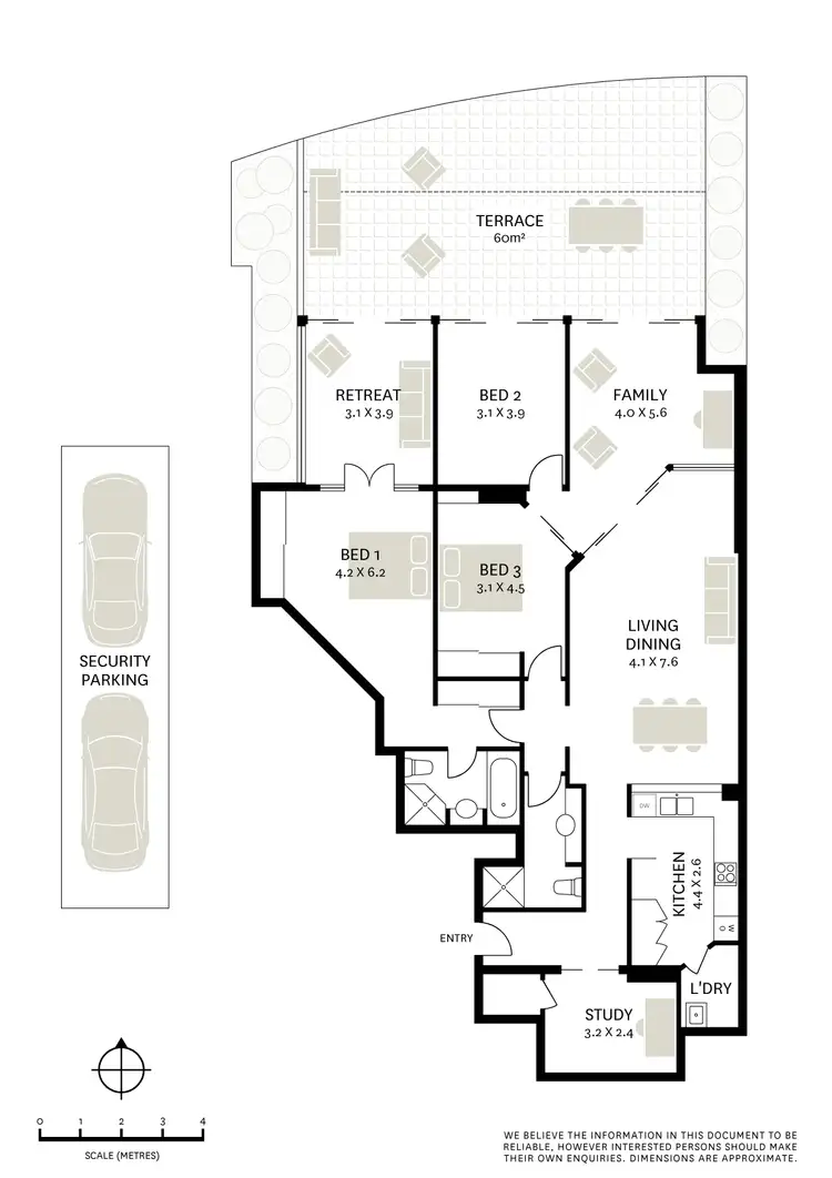 Floorplan of Homely apartment listing, 813/2 Quay Street, Haymarket NSW 2000