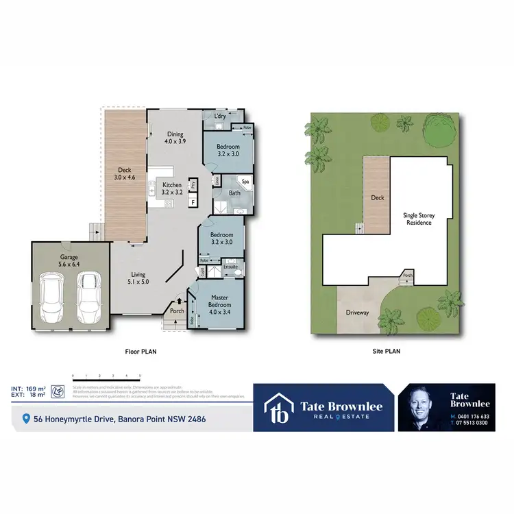 Floorplan of Homely house listing, 56 Honeymyrtle Drive, Banora Point NSW 2486