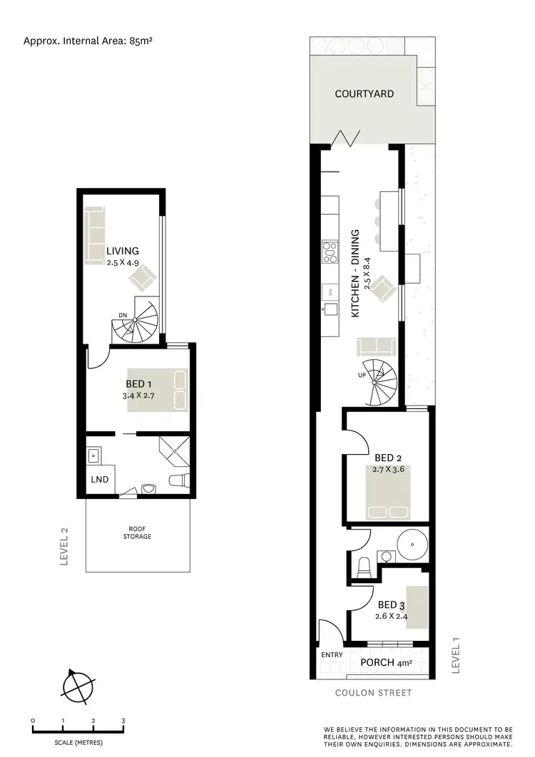 Floorplan of Homely terrace listing, 5 Coulon Street, Rozelle NSW 2039