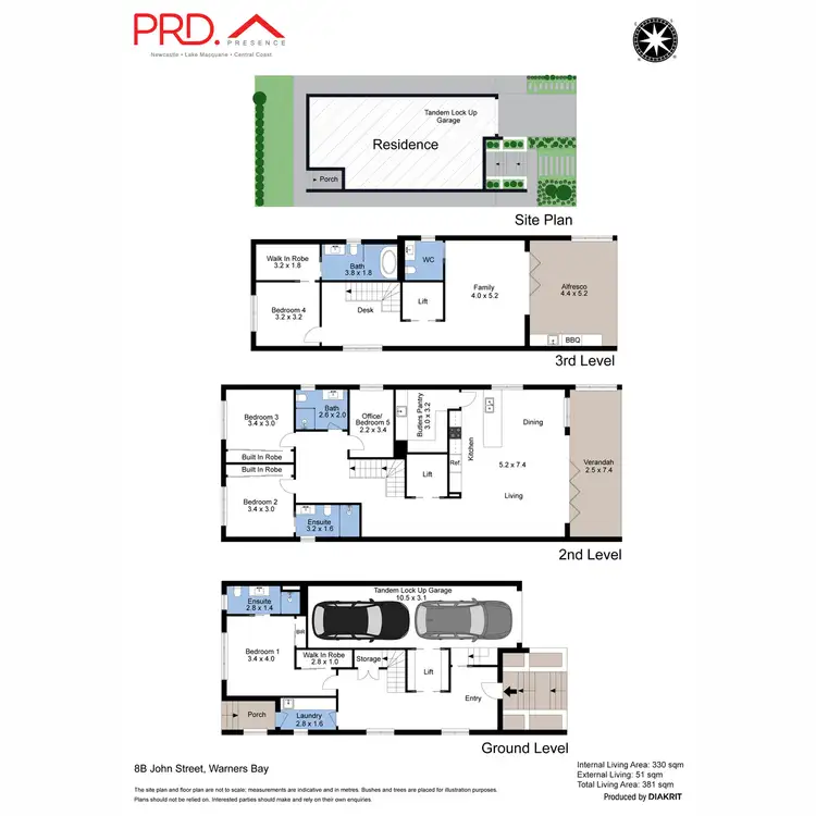 Floorplan of Homely house listing, 8B John Street, Warners Bay NSW 2282
