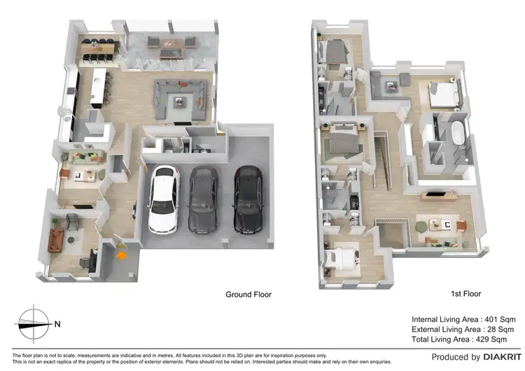 Floorplan of Homely house listing, 103 George Thorn Drive, Thornlands QLD 4164