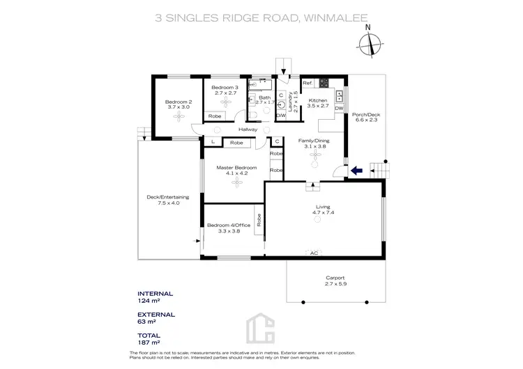 Floorplan of Homely house listing, 3 Singles Ridge Road, Winmalee NSW 2777