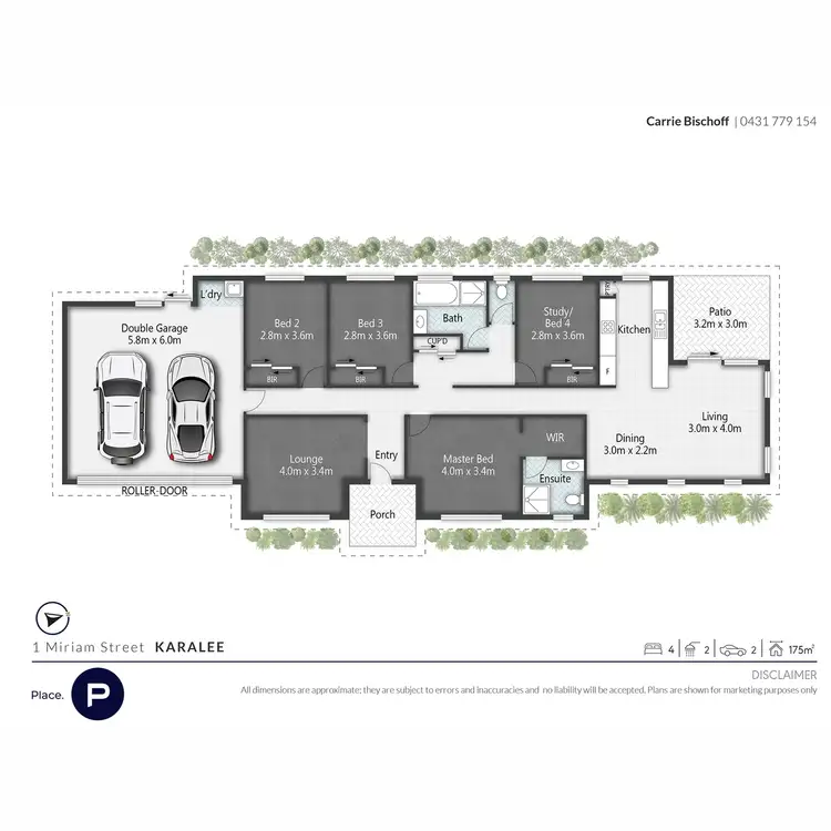 Floorplan of Homely house listing, 1 Miriam Street, Karalee QLD 4306