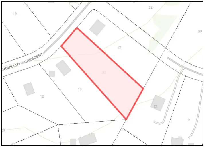 Floorplan of Homely land listing, 22 Tranquillity Crescent, Bridgewater TAS 7030