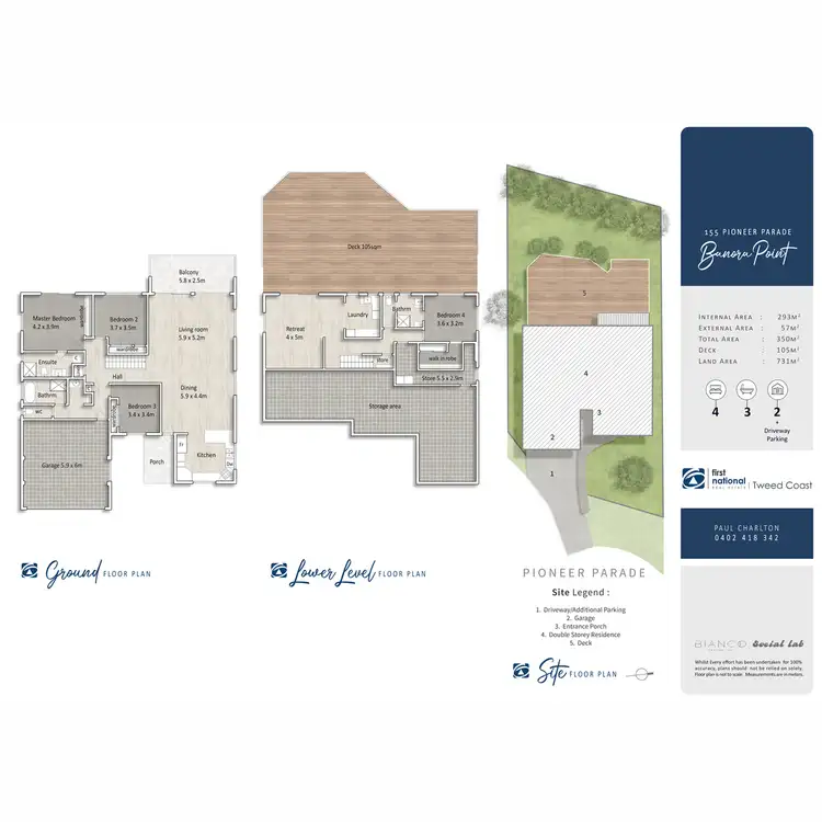 Floorplan of Homely house listing, 155 Pioneer Parade, Banora Point NSW 2486
