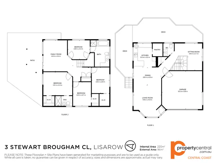 Floorplan of Homely house listing, 3 Stewart Brougham Close, Lisarow NSW 2250