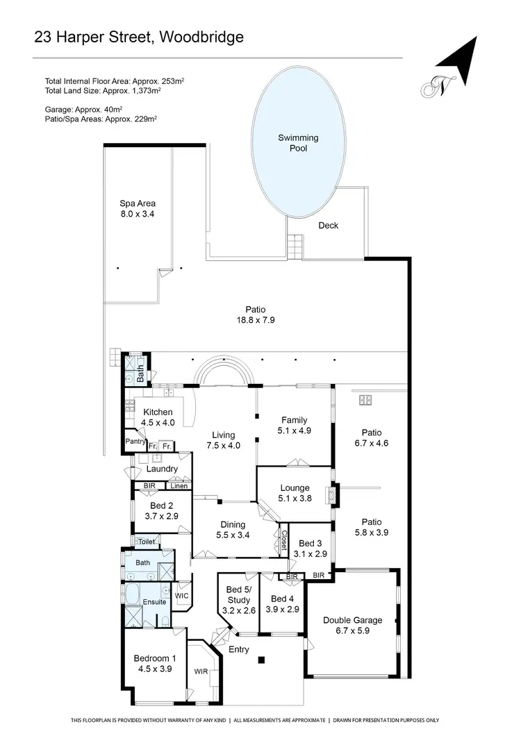 Floorplan of Homely house listing, 23 Harper Street, Woodbridge WA 6056