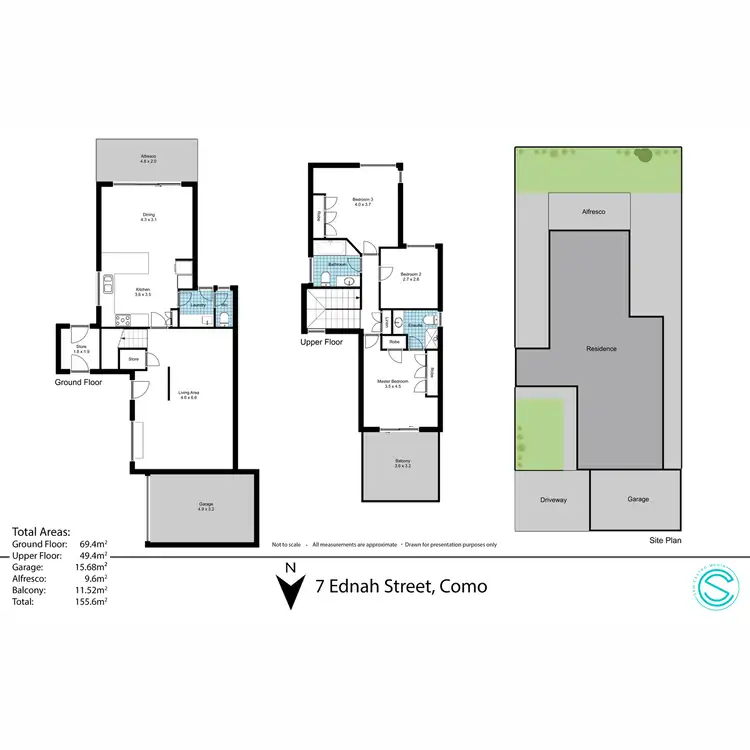 Floorplan of Homely house listing, 7 Ednah Street, Como WA 6152