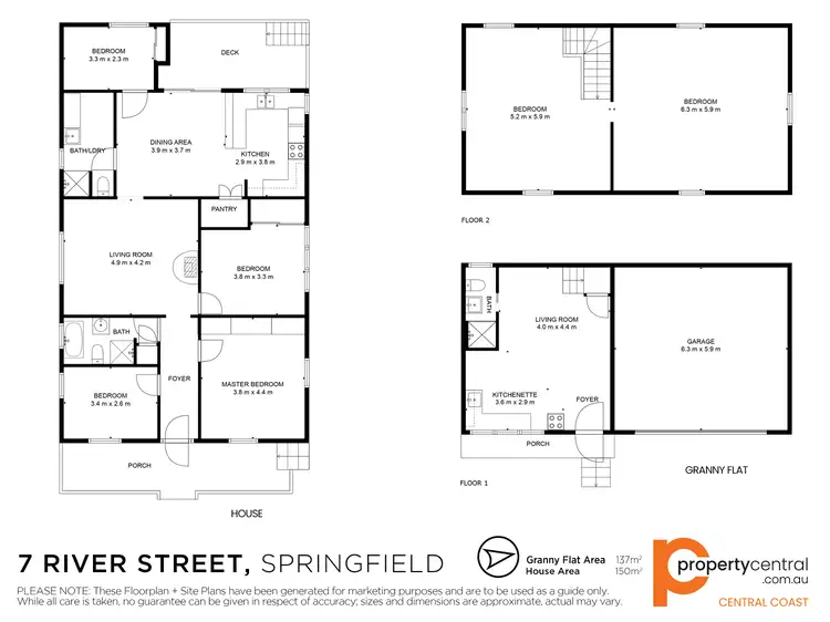 Floorplan of Homely house listing, 7 River Street, Springfield NSW 2250