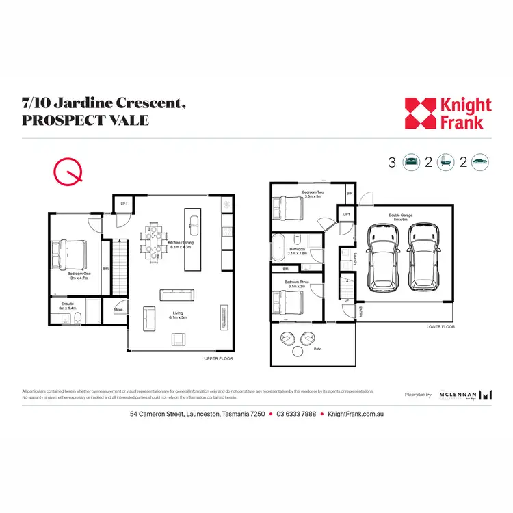 Floorplan of Homely block of units listing, 7/10 Jardine Crescent, Prospect Vale TAS 7250