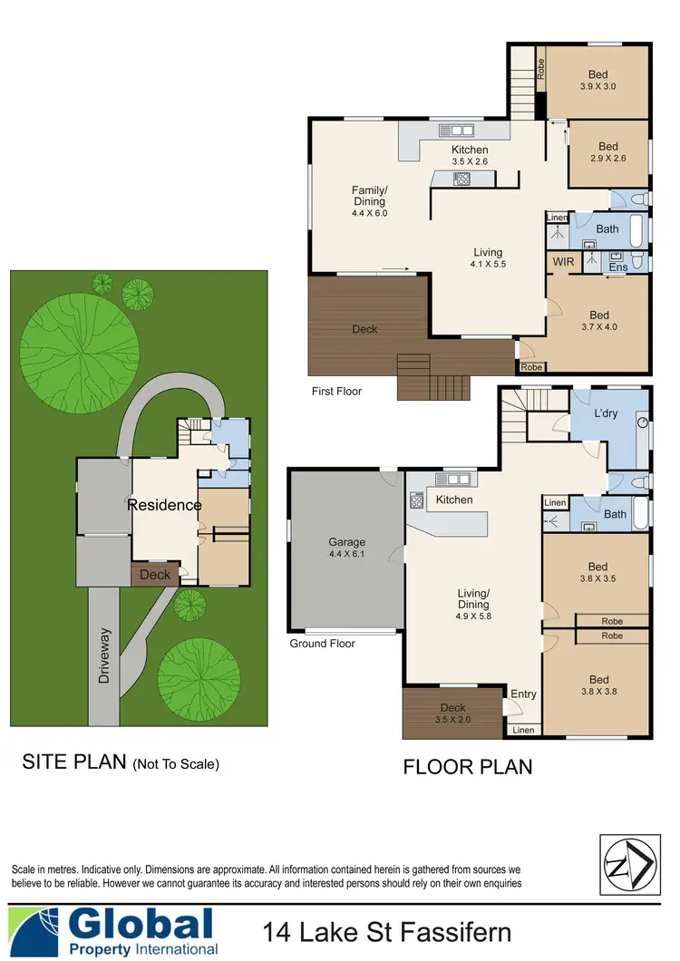 Floorplan of Homely house listing, 14 Lake Street, Fassifern NSW 2283