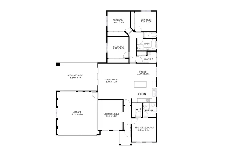 Floorplan of Homely house listing, 28 Osprey Street, Thurgoona NSW 2640