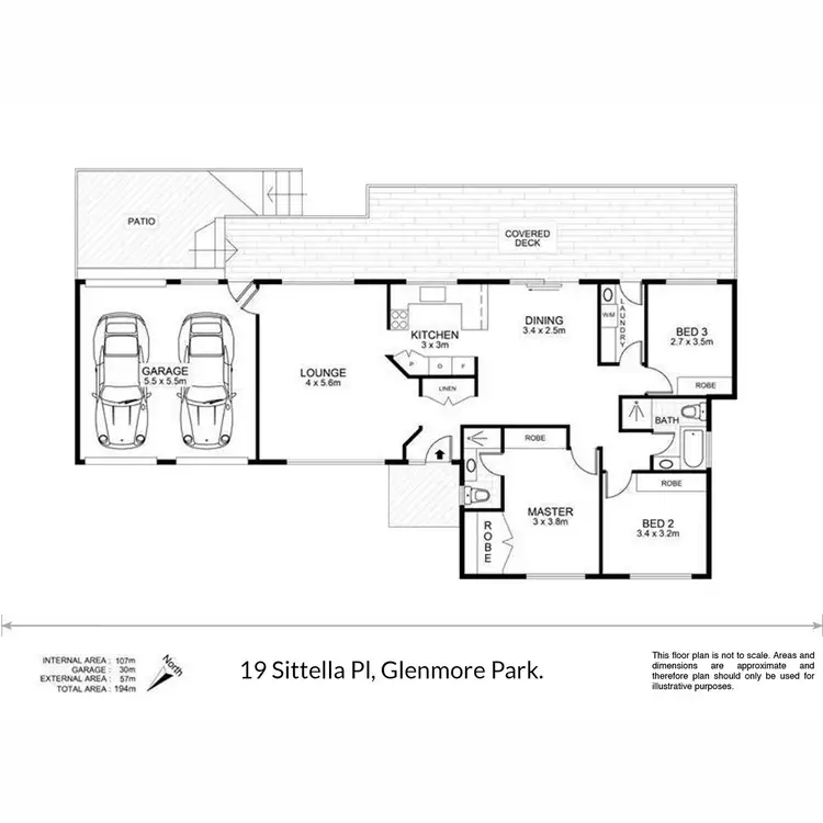 Floorplan of Homely house listing, 19 Sittella Place, Glenmore Park NSW 2745