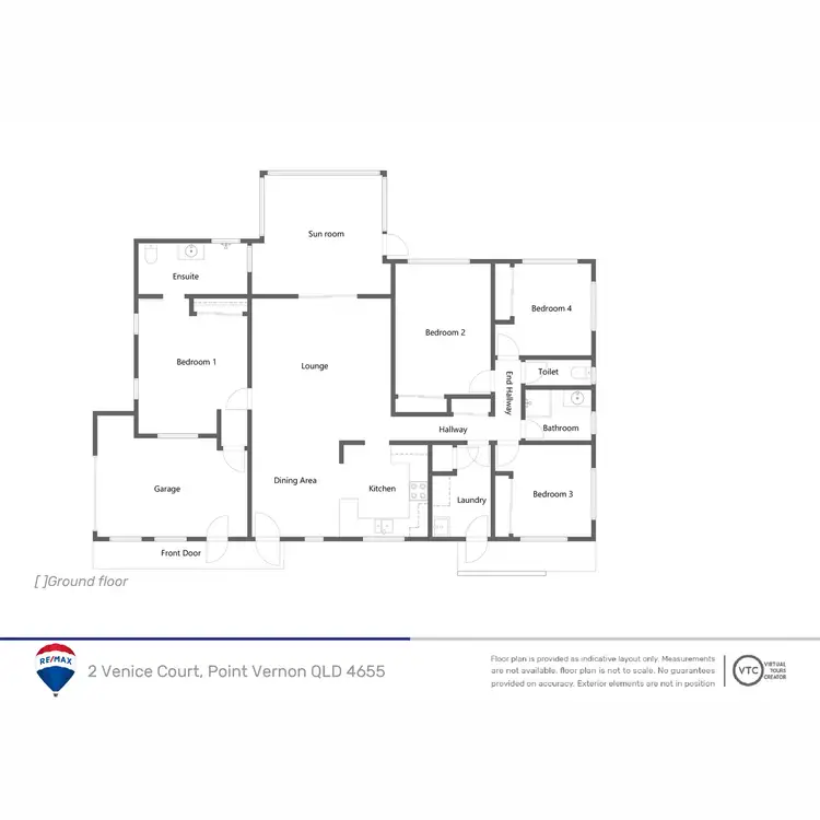 Floorplan of Homely house listing, 2 Venice Court, Point Vernon QLD 4655