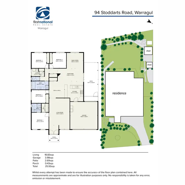 Floorplan of Homely house listing, 94 Stoddarts Road, Warragul VIC 3820