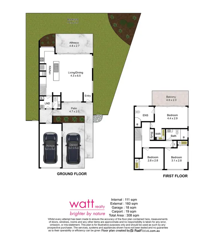 Floorplan of Homely townhouse listing, 9/2316 Sandgate Road, Boondall QLD 4034