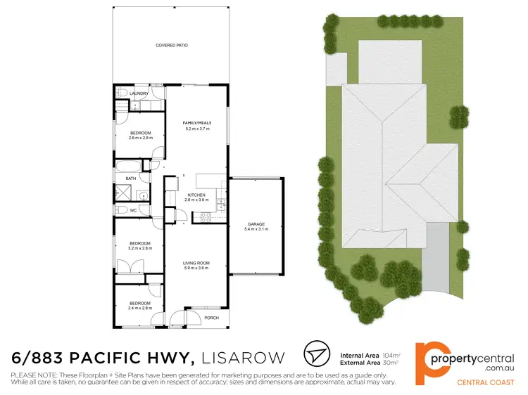 Floorplan of Homely house listing, 6/883 Pacific Highway, Lisarow NSW 2250