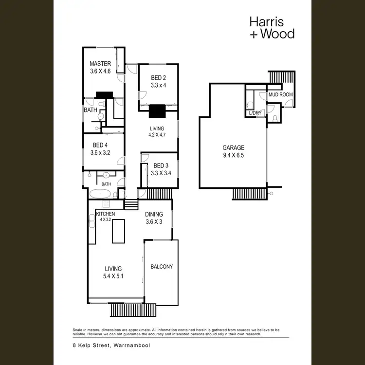 Floorplan of Homely house listing, 8 Kelp Street, Warrnambool VIC 3280