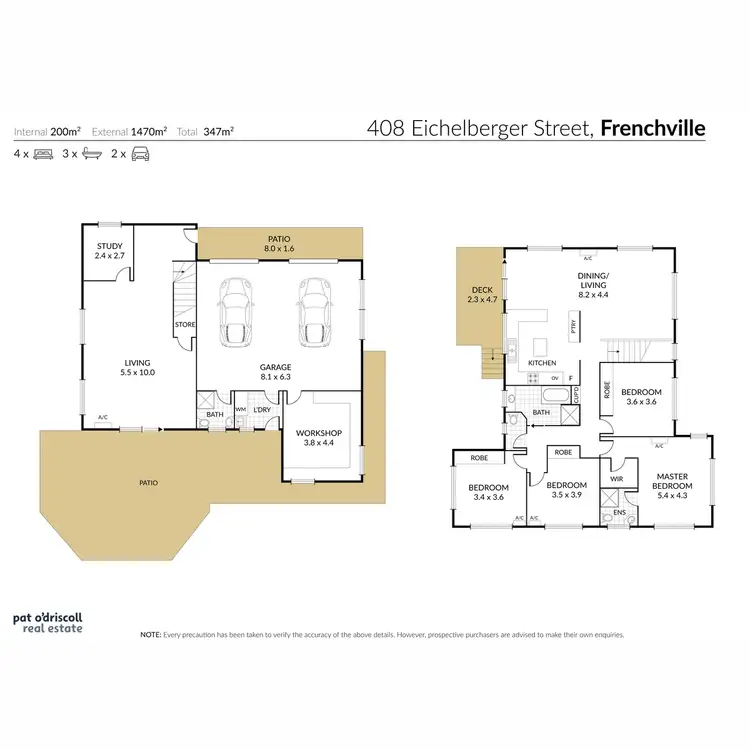 Floorplan of Homely house listing, 480 Eichelberger Street, Frenchville QLD 4701