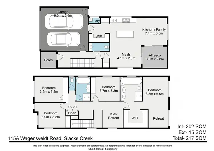Floorplan of Homely house listing, 115A Wagensveldt Road, Slacks Creek QLD 4127
