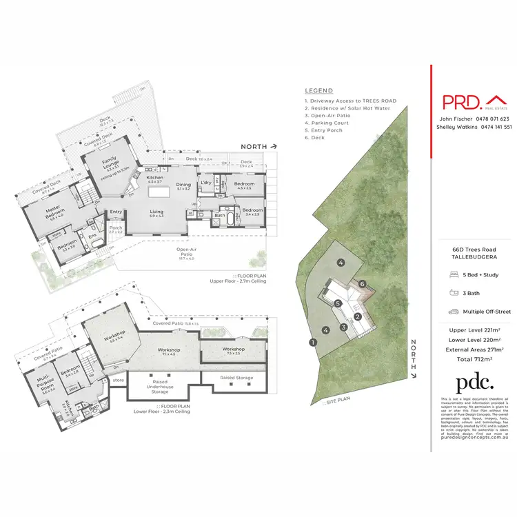 Floorplan of Homely house listing, 66D Trees Road, Tallebudgera QLD 4228