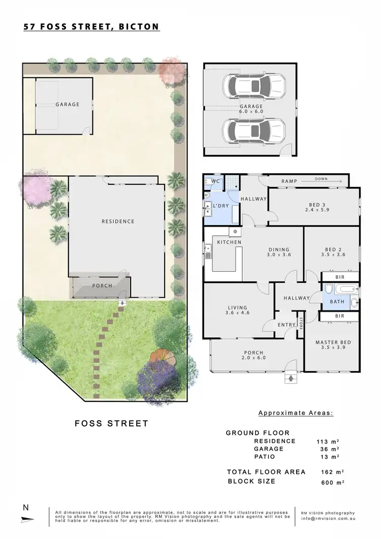 Floorplan of Homely house listing, 57 Foss Street, Bicton WA 6157