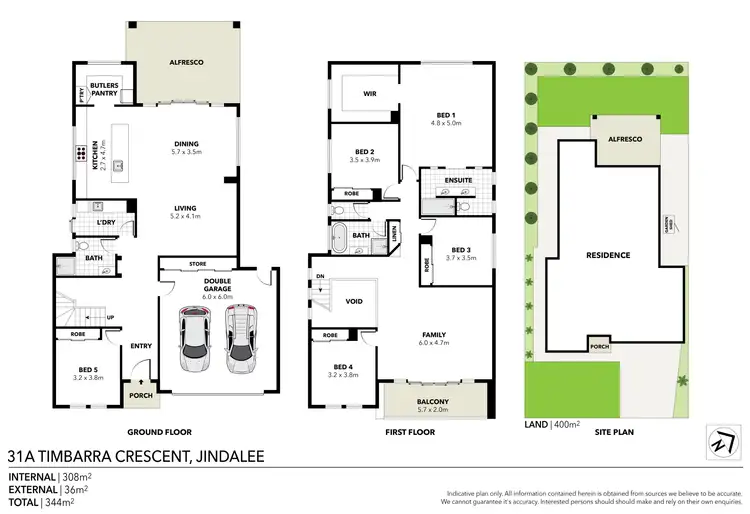 Floorplan of Homely house listing, 31A Timbarra Crescent, Jindalee QLD 4074
